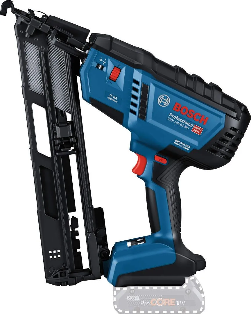 Bosch akumulatorski pištolj za eksere GNH 18V-64 MD Professional 18V; Solo bez baterije i punjača (0601482400)