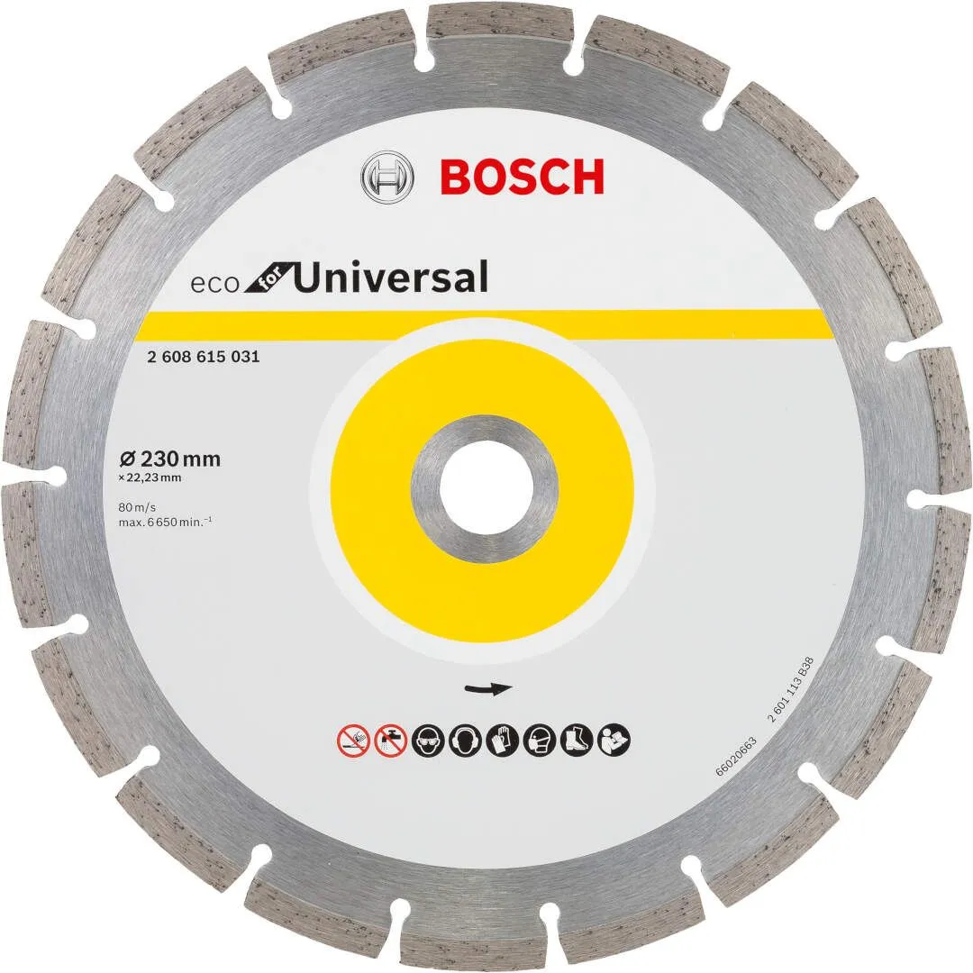 Bosch dijamantska rezna ploča ECO For Universal 230x22,23x2,6x7 (2608615031)