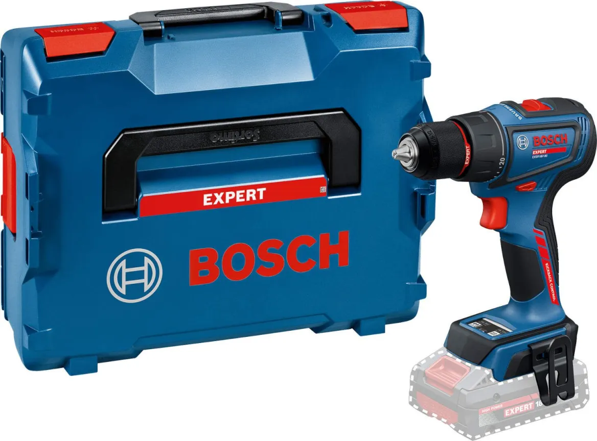 Bosch EXPERT EXSR18V-90 akumulatorska bušilica/odvrtač Solo; bez baterije i punjača u L-BOXX koferu (06019R2100)