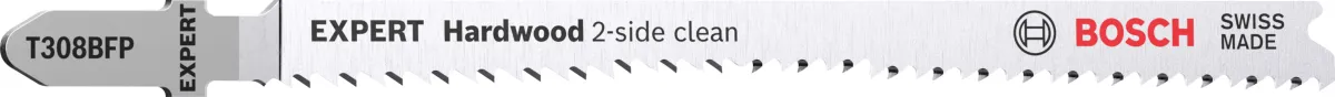 Bosch EXPERT „Hardwood 2-side clean“ T 308 BFP list ubodne testere, 3-delni - 2608900547