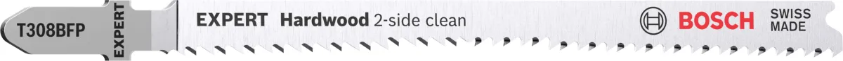Bosch EXPERT „Hardwood 2-side clean“ T 308 BFP list ubodne testere, 5-delni - 2608900548