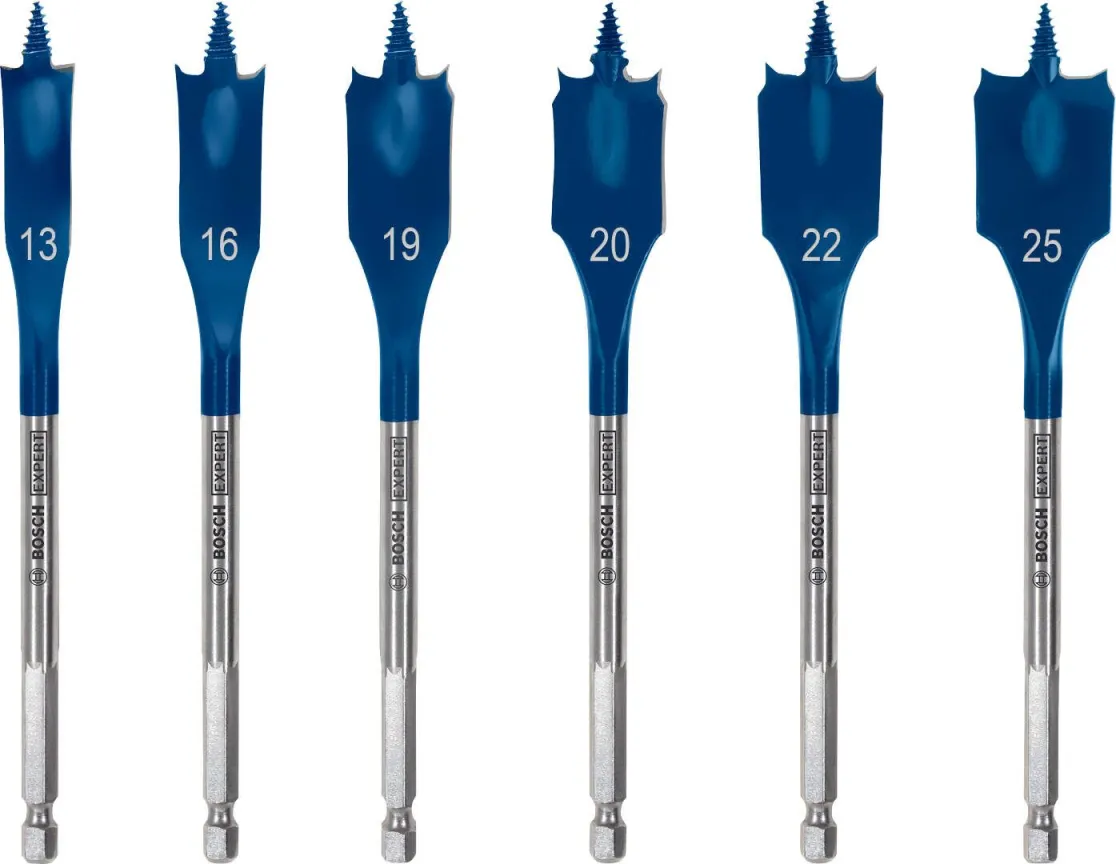 Bosch EXPERT Self Cut Speed 6-delni set pljosnatih burgija 13 / 16 / 19 / 20 / 22 / 25 x 152mm (2608900333)