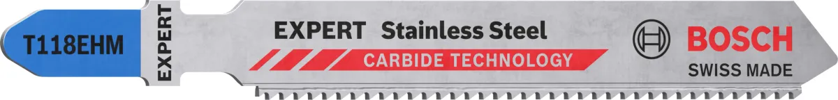 Bosch EXPERT „Stainless Steel“ T 118 EHM list ubodne testere, 3-delni - 2608900562