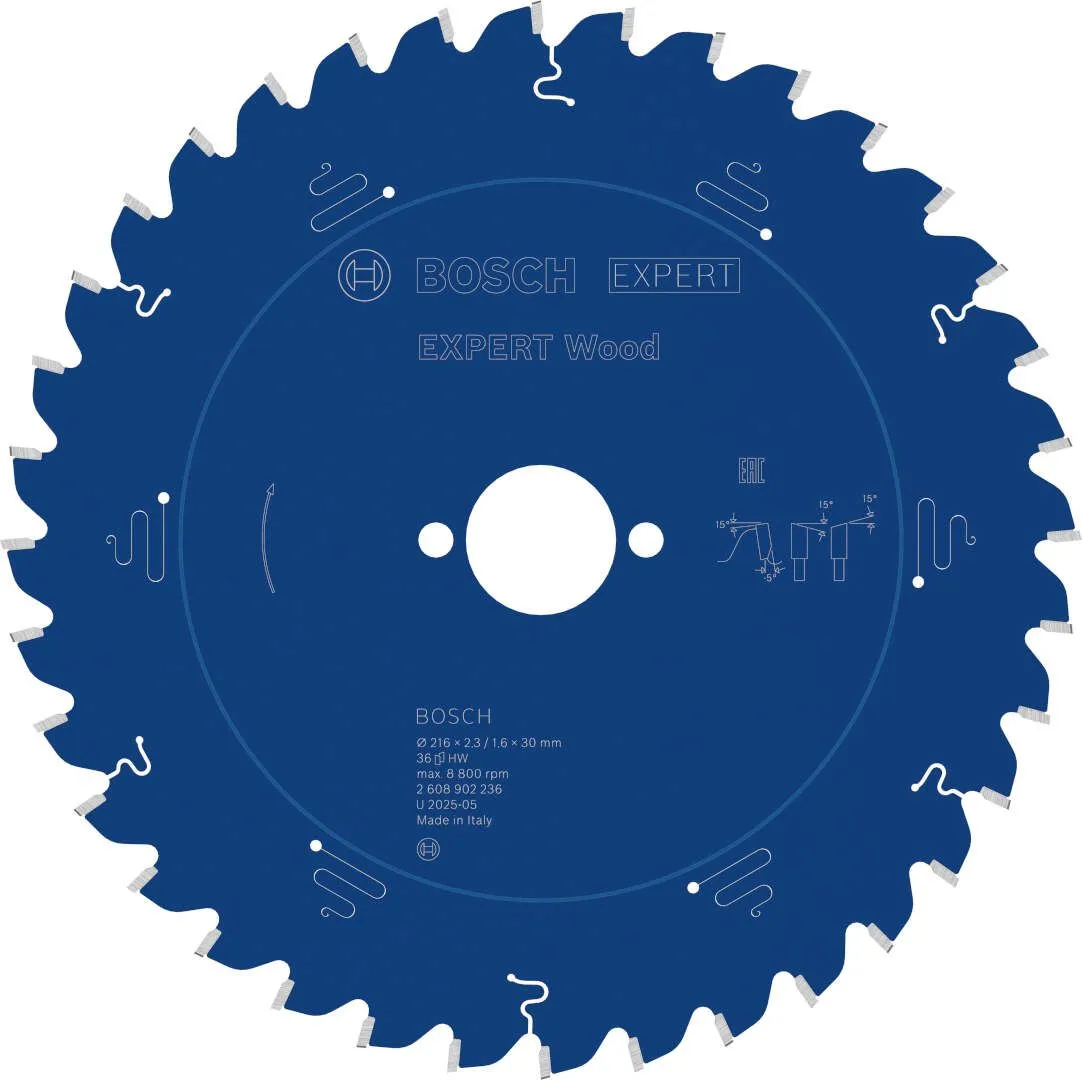 Bosch EXPERT Wood list kružne testere 216x23/16x30 mm T36 (2608902236)