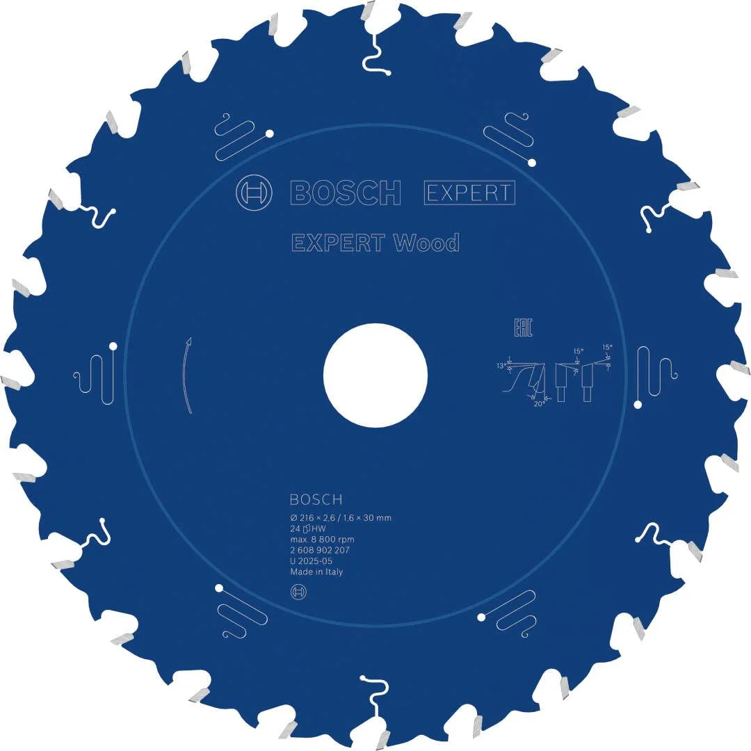Bosch EXPERT Wood list kružne testere 216x26/16x30 mm T24 (2608902207)