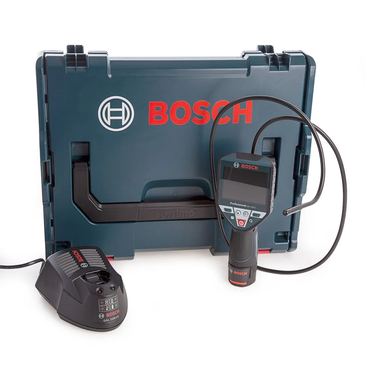 Bosch GIC 120 C akumulatorska inspekciona kamera u L-Boxx koferu sa 1x2,0Ah baterijom, punjač (0601241201)