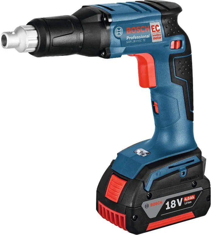 Bosch GSR 18 V-EC TE akumulatorski odvrtač za suvu gradnju sa 2x5,0 Ah Li-Ion baterijama u L-Boxx koferu (06019C8007)