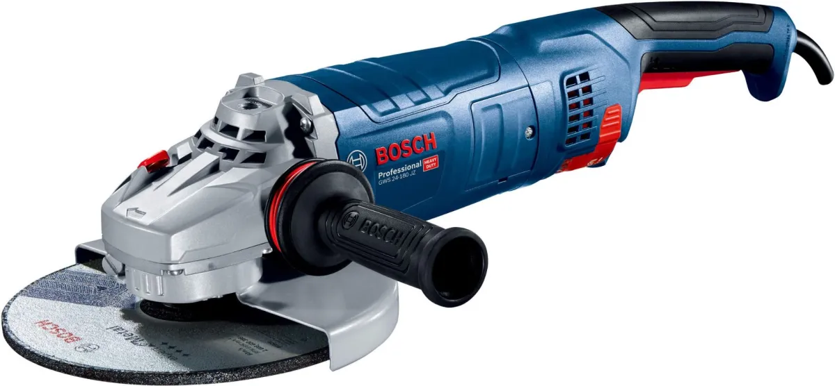 Bosch GWS 24-180 JZ električna ugaona brusilica sa ciklon filterom; 180mm; 2400W (06018C2300)