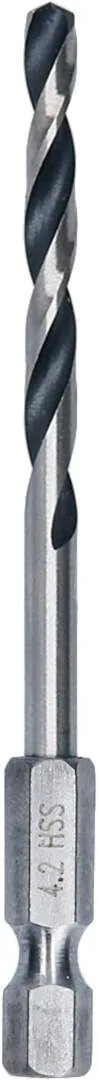 Bosch HSS spiralna burgija PointTeQ 4,2 mm sa šestougaonim HEX prihvatom pakovanje od 1 komada - 2608577524