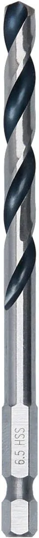 Bosch HSS spiralna burgija PointTeQ 6,5 mm sa šestougaonim HEX prihvatom pakovanje od 1 komada - 2608577529