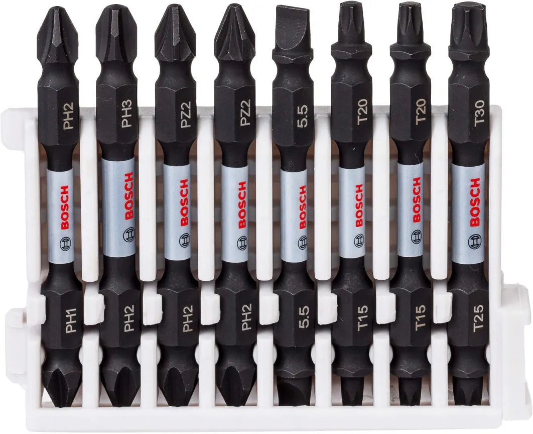 Bosch Impact Control 8-delni set dvostranih kovanih bitova dužine 65mm (2608522344)