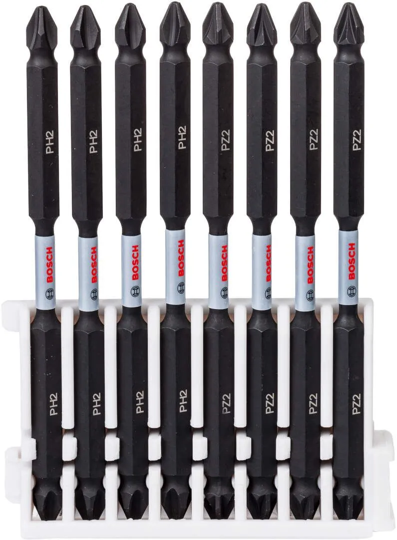 Bosch Impact Control 8-delni set dvostranih kovanih bitova PH2-PZ2 dužine 110mm (2608522348)