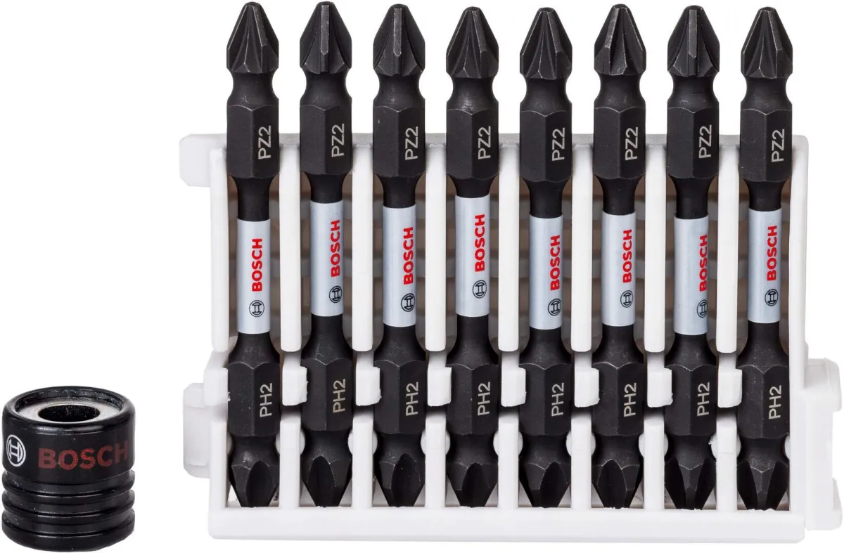 Bosch Impact Control 9-delni set dvostranih kovanih bitova PH2-PZ2 dužine 65mm (2608522334)