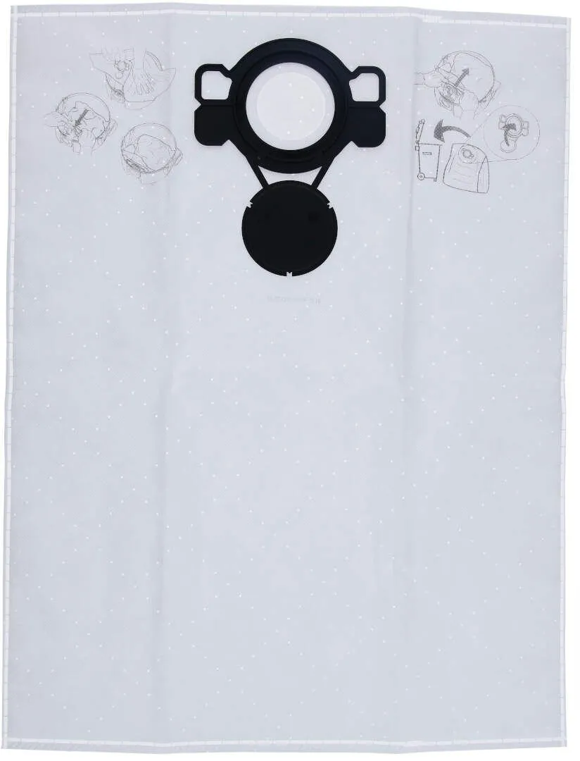 Bosch kesa od flisa za usisivač Bosch GAS 15 PS; GAS 20 L SFC (5 komada) - 2605411229