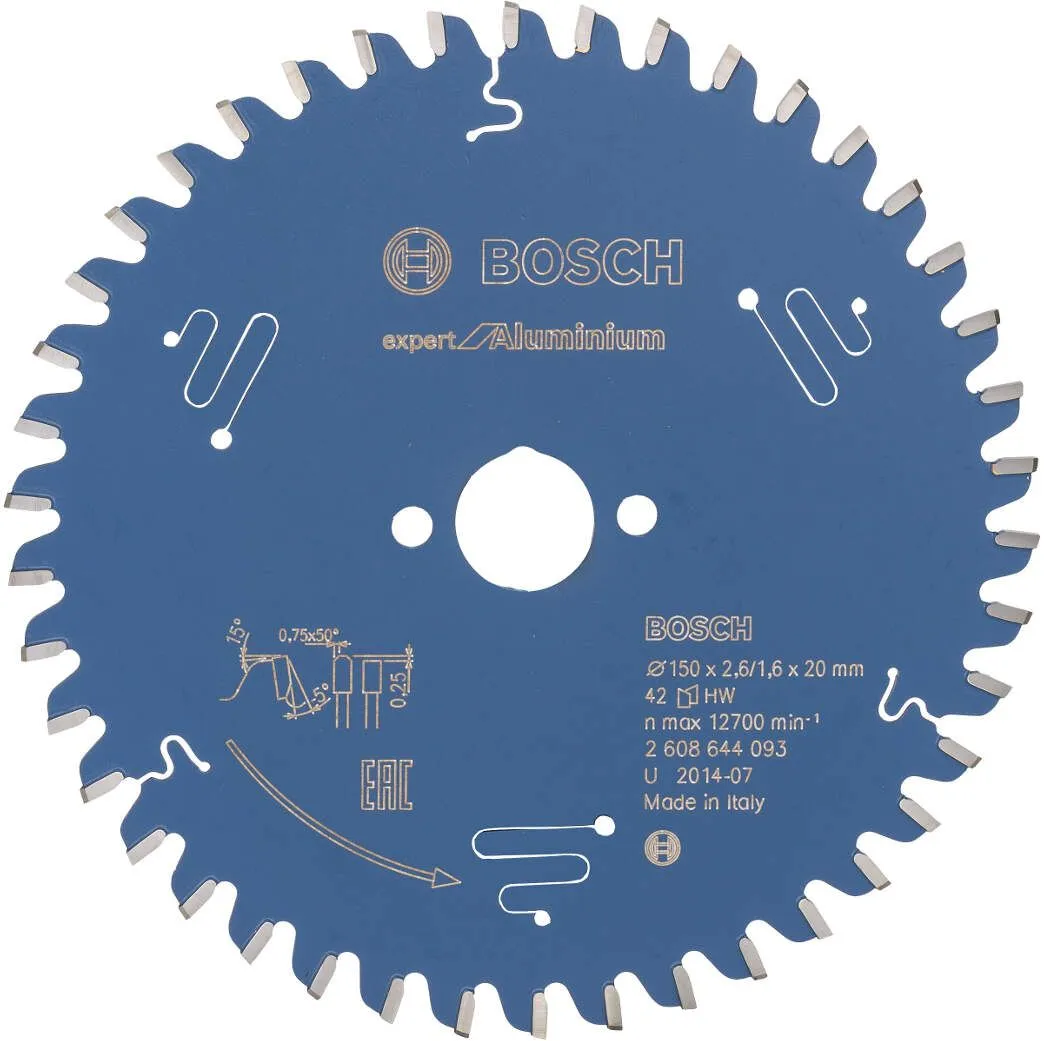 Bosch list kružne testere Expert for Aluminium 150 x 20 x 2,6 mm, 42 - 2608644093