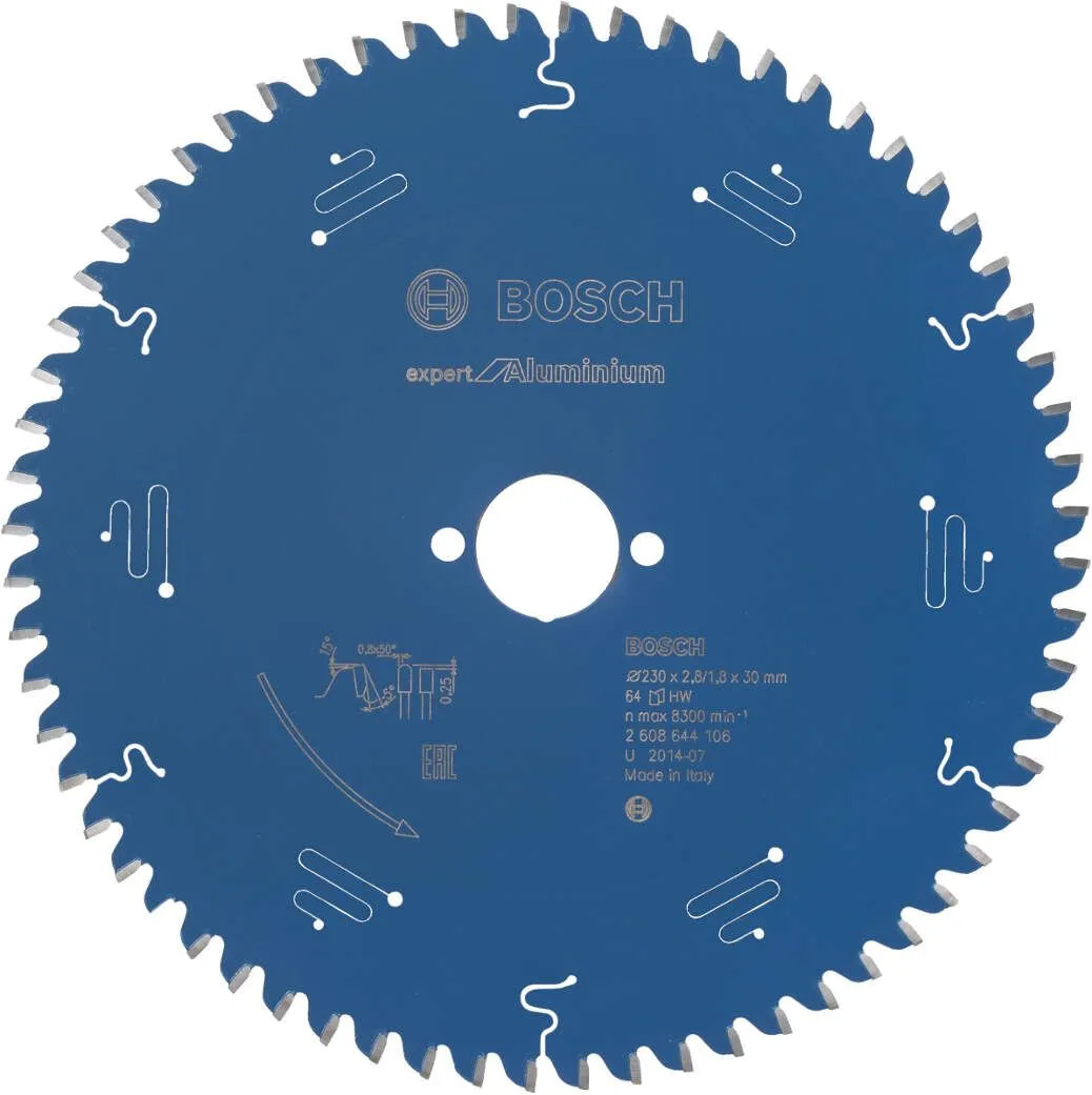 Bosch list kružne testere Expert for Aluminium 230 x 30 x 2,8 mm, 64 - 2608644106