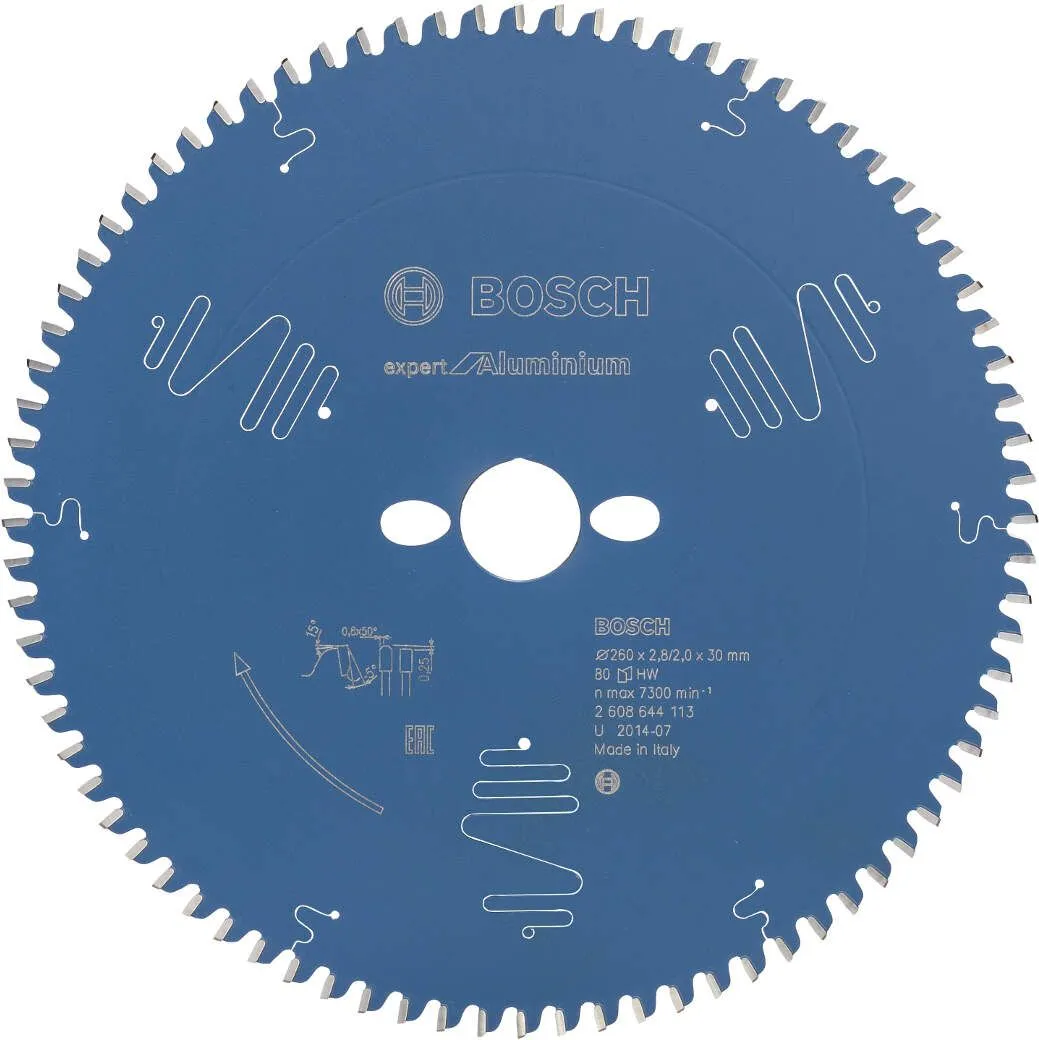 Bosch list kružne testere Expert for Aluminium 260 x 30 x 2,8 mm, 80 - 2608644113