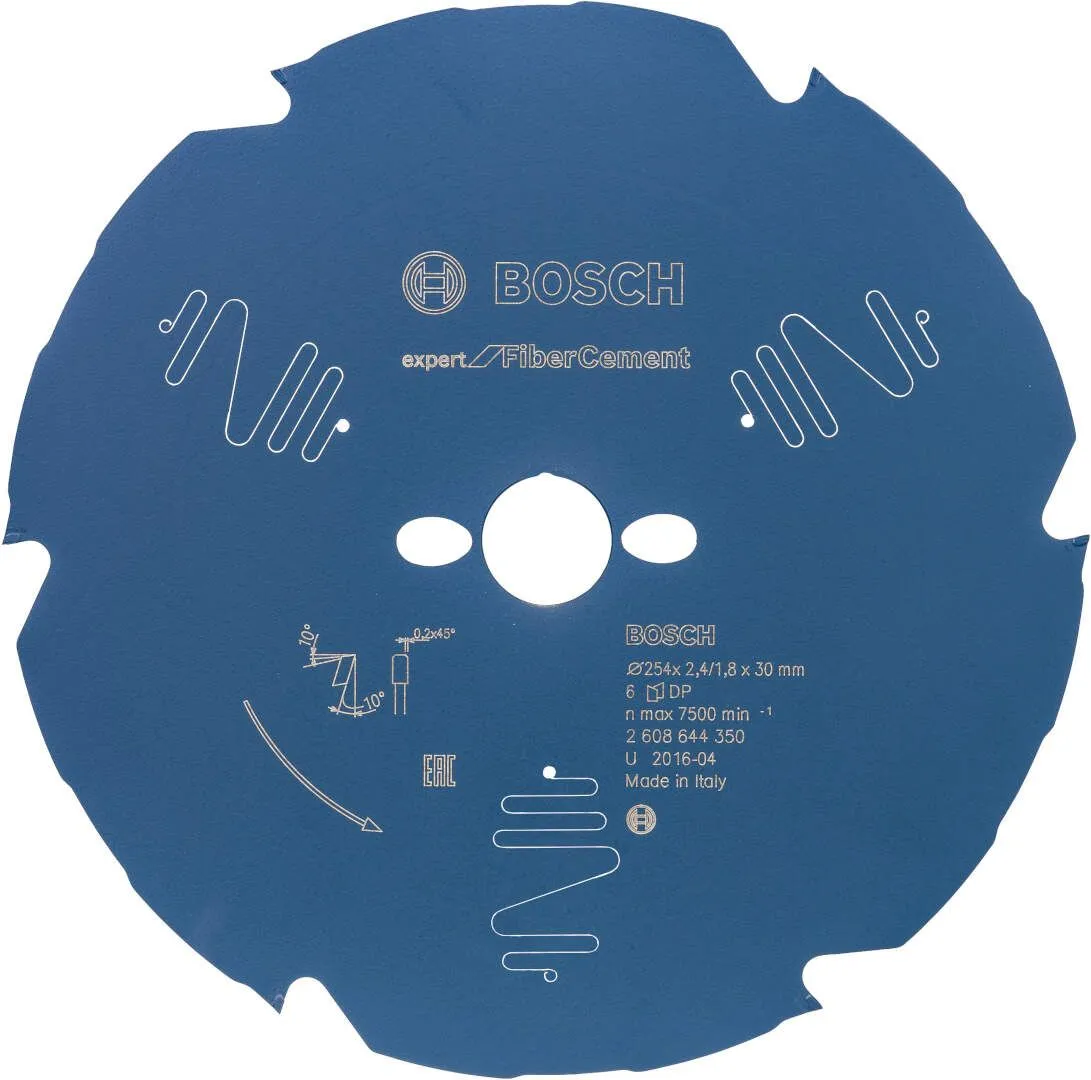 Bosch list kružne testere Expert for Fiber Cement B 254x30x2,4-6 (2608644350)