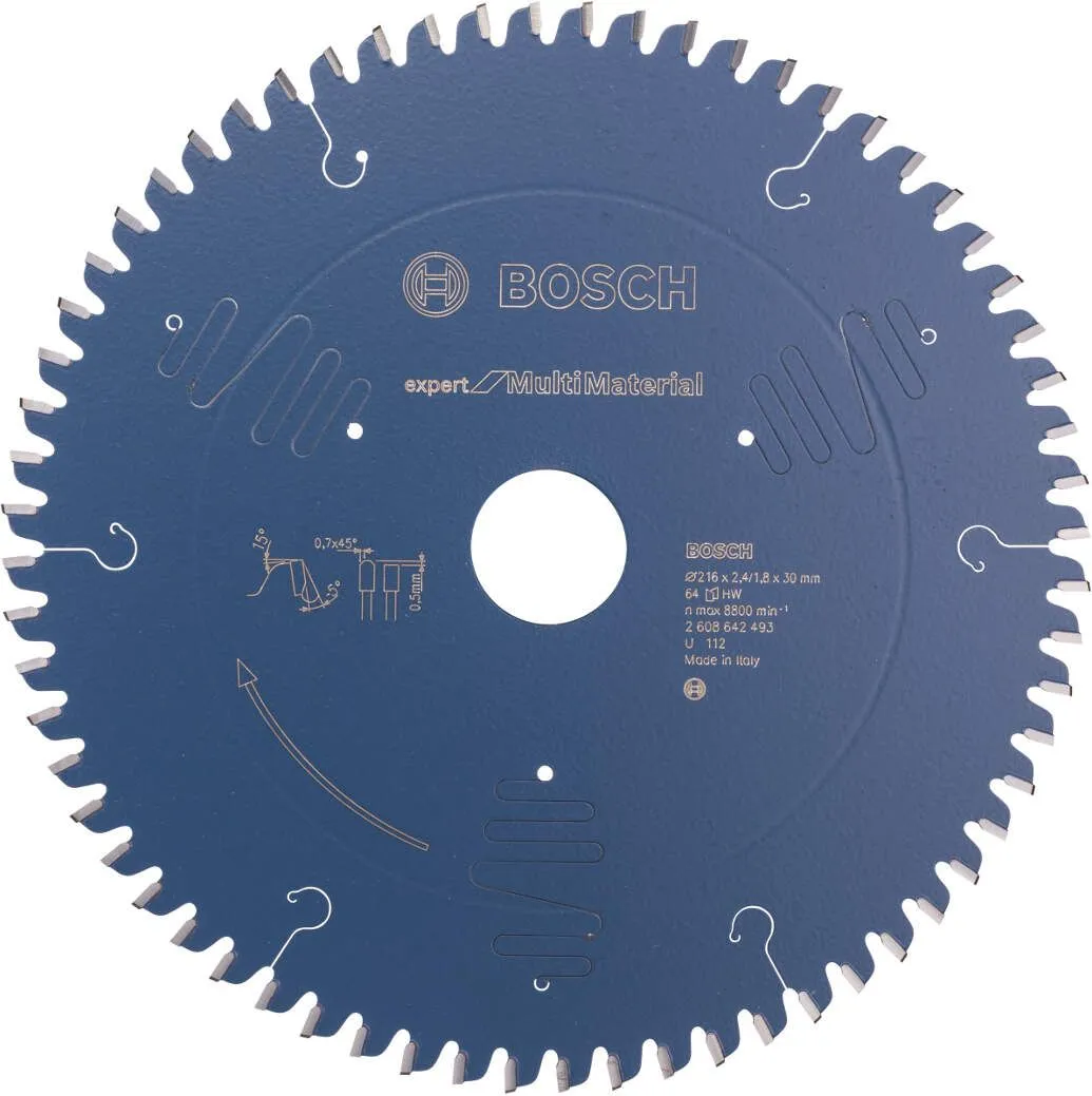 Bosch list kružne testere Expert for Multi Material 216 x 30 x 2,4 mm, 64 - 2608642493