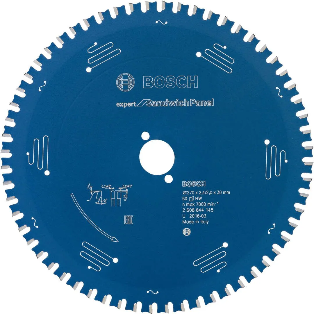 Bosch list kružne testere Expert for Sandwich Panel 270 x 30 x 2,4 mm, 60 - 2608644145