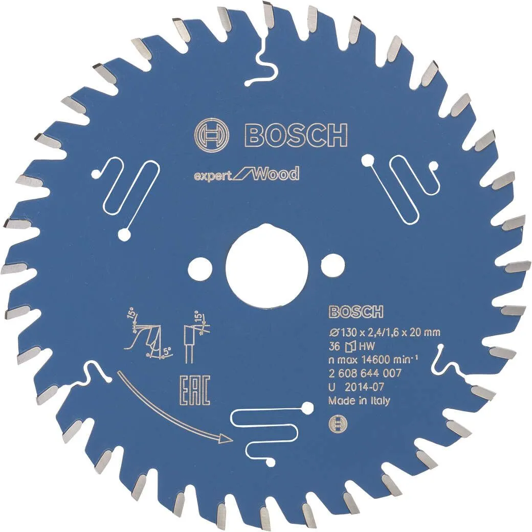 Bosch list kružne testere Expert for Wood 130 x 20 x 2,4 mm, 36 - 2608644007