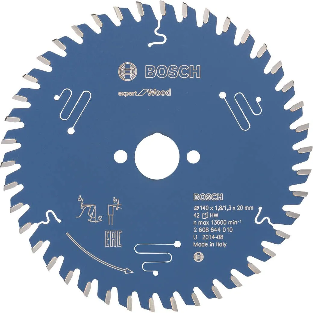 Bosch list kružne testere Expert for Wood 140 x 20 x 1,8 mm, 42 - 2608644010