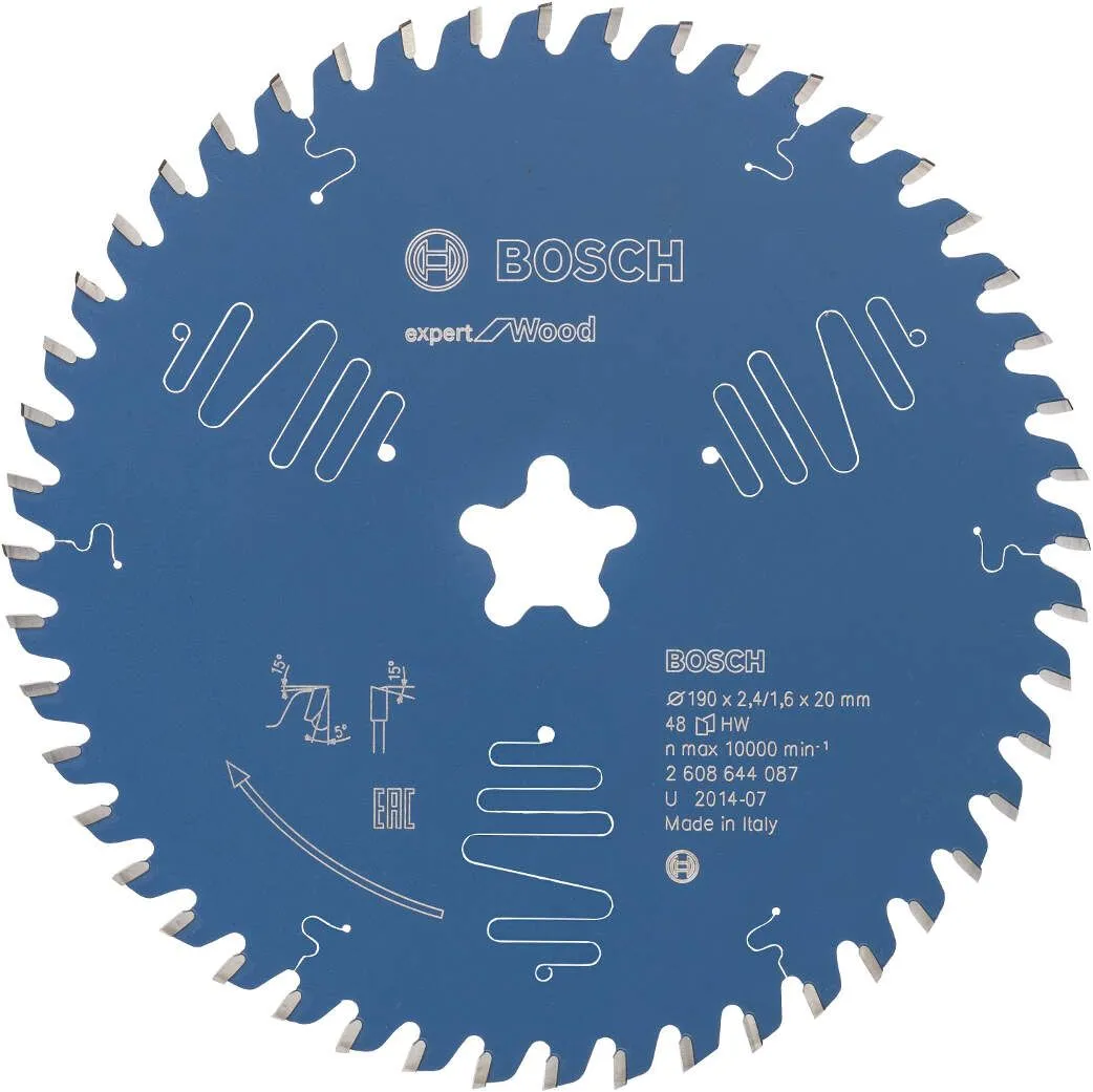 Bosch list kružne testere Expert for Wood 190 x 2,4 mm, 48 - 2608644087
