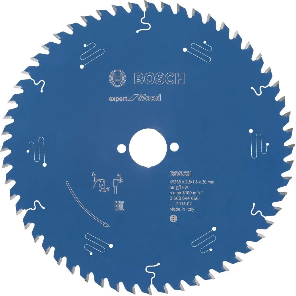Bosch list kružne testere Expert for Wood 235 x 30 x 2,8 mm, 56 - 2608644066