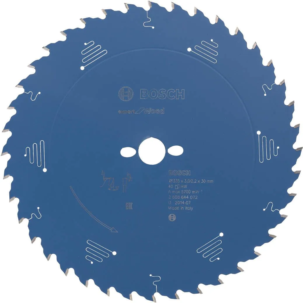 Bosch list kružne testere Expert for Wood 335 x 30 x 3,0 mm, 40 - 2608644072