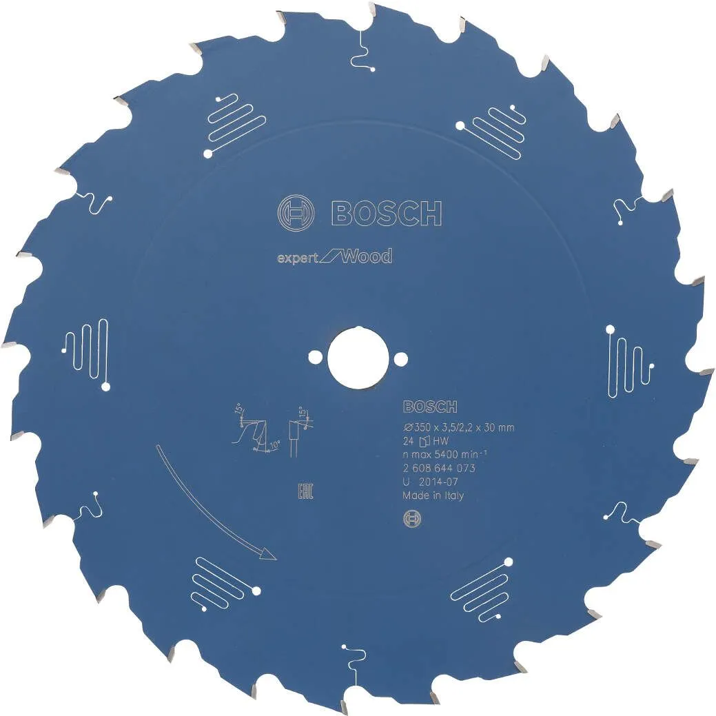 Bosch list kružne testere Expert for Wood 350 x 30 x 3,5 mm, 24 - 2608644073