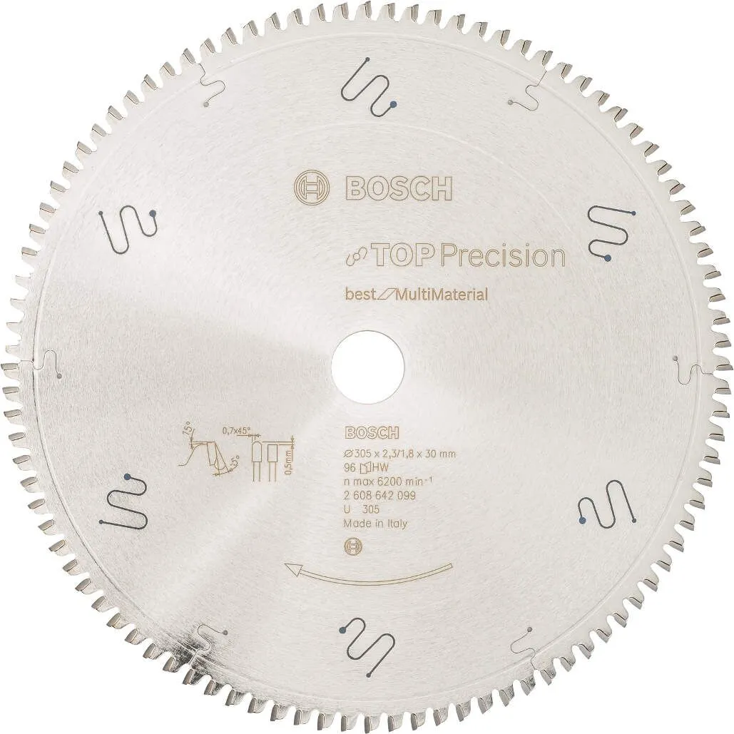 Bosch list kružne testere Top Precision Best for Multi Material 305 x 30 x 2,3 mm, 96 - 2608642099