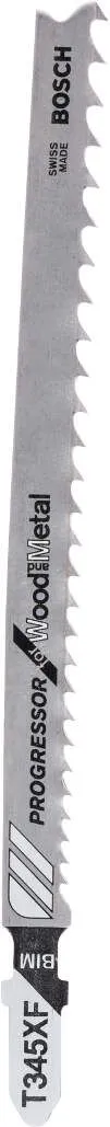 Bosch list ubodne testere BIM, T 345 XF Progressor for Wood and Metal - 2609256737