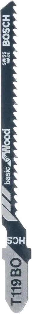 Bosch list ubodne testere HCS, T 119 BO Basic for Wood - 2609256717
