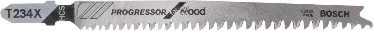 Bosch list ubodne testere T 234 X Progressor for Wood - pakovanje 5 komada - 2608633528