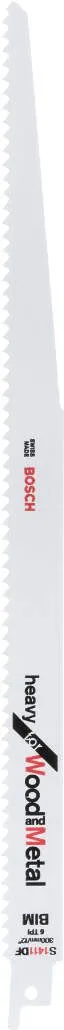 Bosch list univerzalne testere bimetal, S 1411 DF Heavy for Wood and Metal - 2609256713