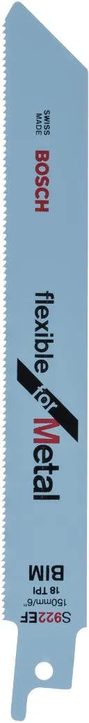 Bosch list univerzalne testere bimetal, S 922 EF Flexible for Metal - 2609256706