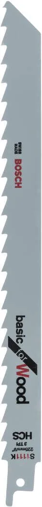 Bosch list univerzalne testere HCS, S 1111 K Basic for Wood - 2609256700