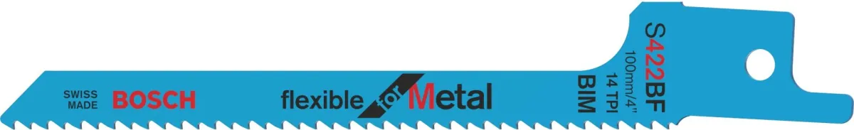 Bosch list univerzalne testere S 422 BF Flexible for Metal - pakovanje 2 komada - 2608656268