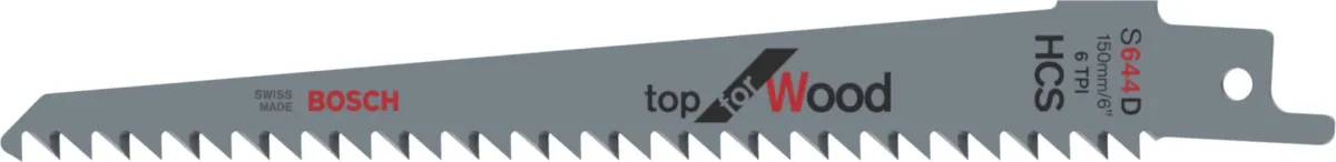 Bosch list univerzalne testere S 644 D Top for Wood - pakovanje 5 komada - 2608650673