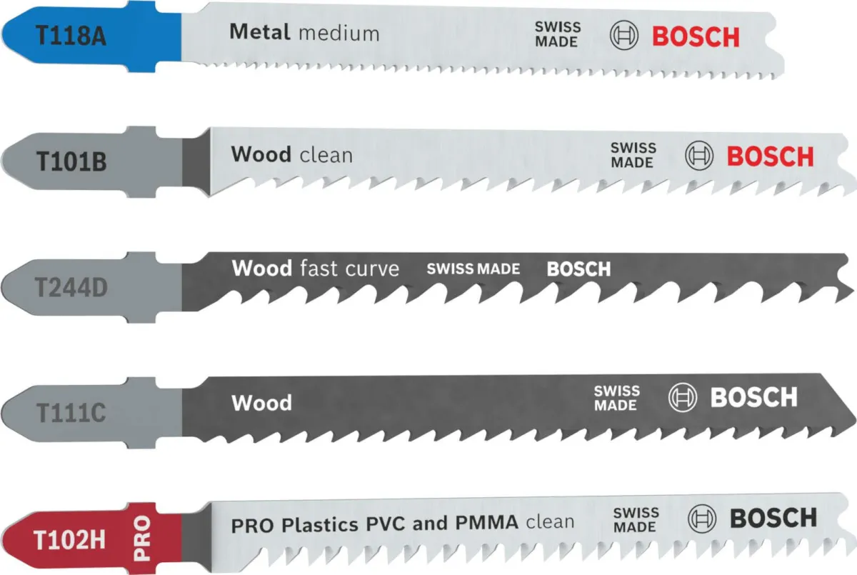 Bosch Multi Material set listova ubodne testere, 5 kom. (2607012075)