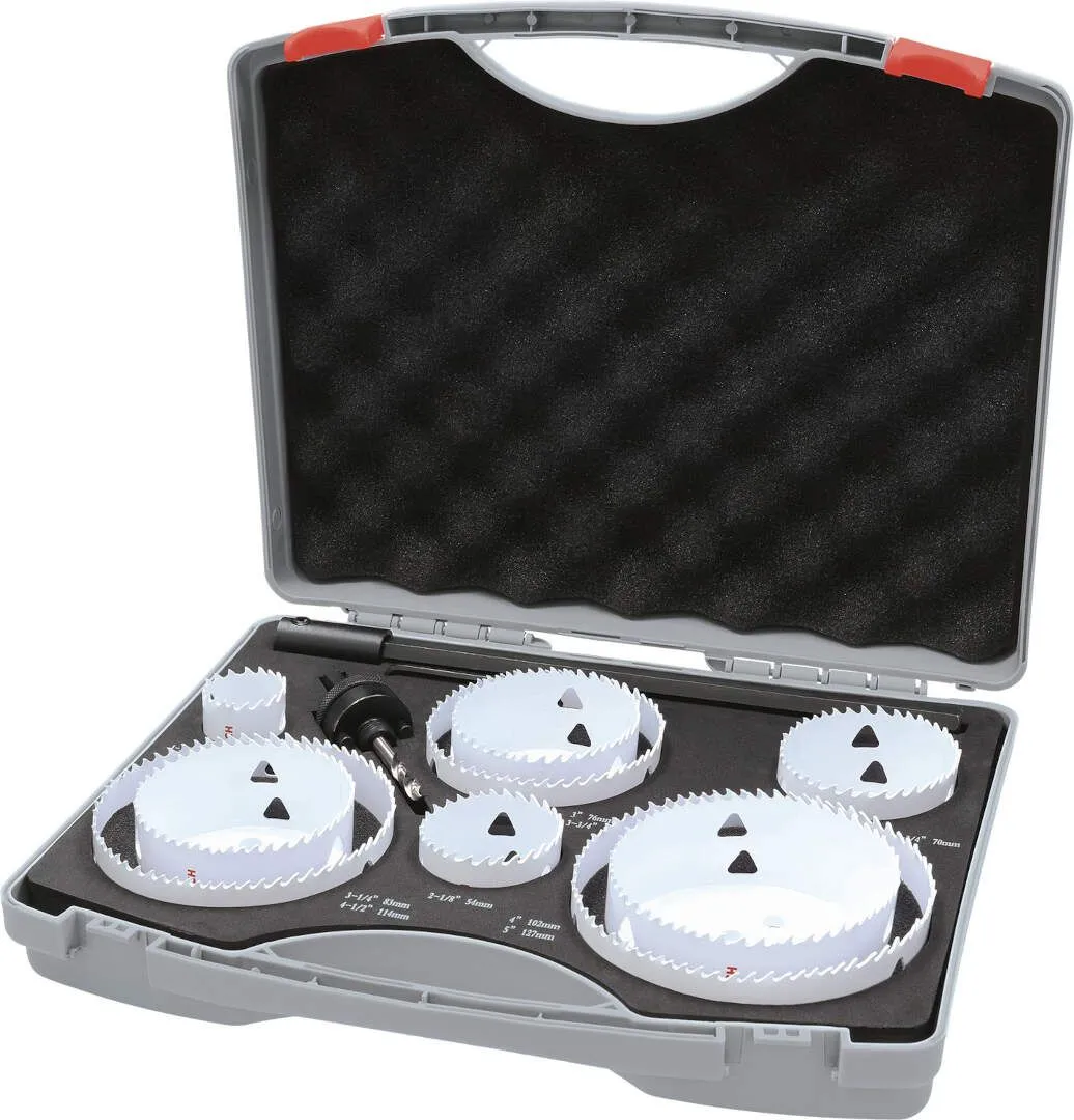 Bosch Multi Material set testera za otvore sa navojem, 35; 54; 70; 76; 83; 95; 102; 114; 127×40 mm (2608594615)