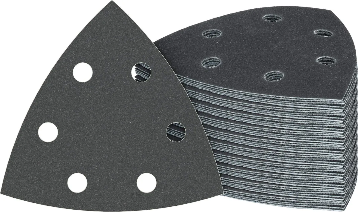 Bosch PRO F355 brusni list, 93x93 mm, G10x80/10x120/10x180/5x240/5x320/5x400/5x600, 50 delova (2608623333)