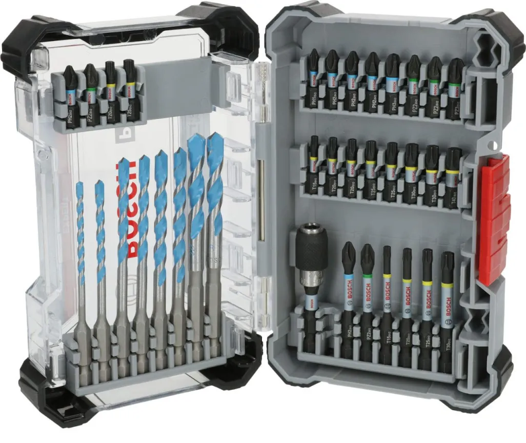 Bosch PRO mešani set Impact bitova i Multiconstruction burgija displej 35/1 (2608522518)