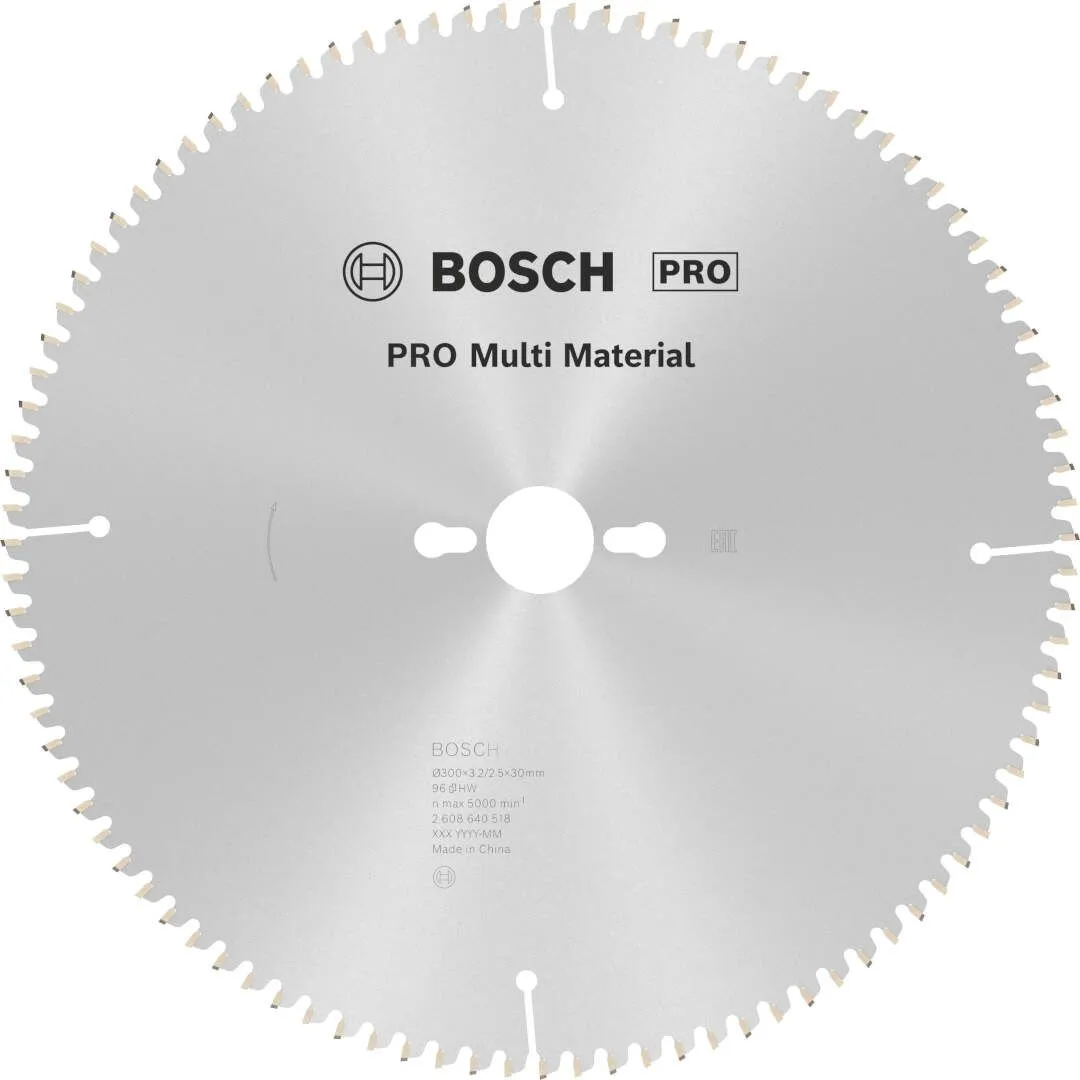 Bosch PRO Multi Material list kružne testere 300x3.2x30 mm 96z HLTCG max 5.000 o/min (2608640518)