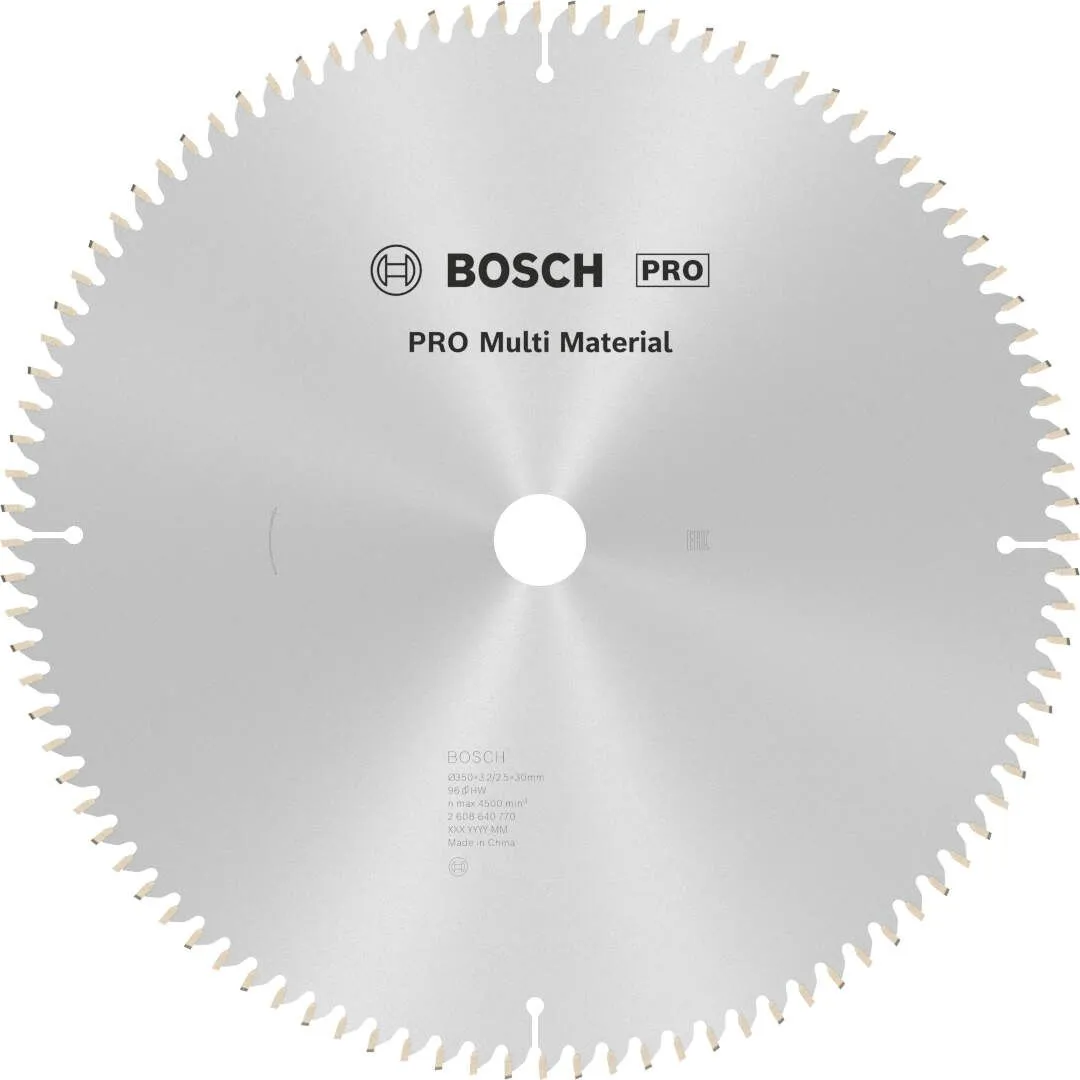 Bosch PRO Multi Material list kružne testere 350x3.2x30 mm 96z HLTCG max 4.500 o/min (2608640770)