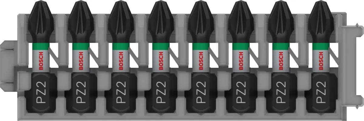 Bosch PRO Pozidriv Impact bitovi PZ2 dužina 25 mm 8/1 (2608522325)
