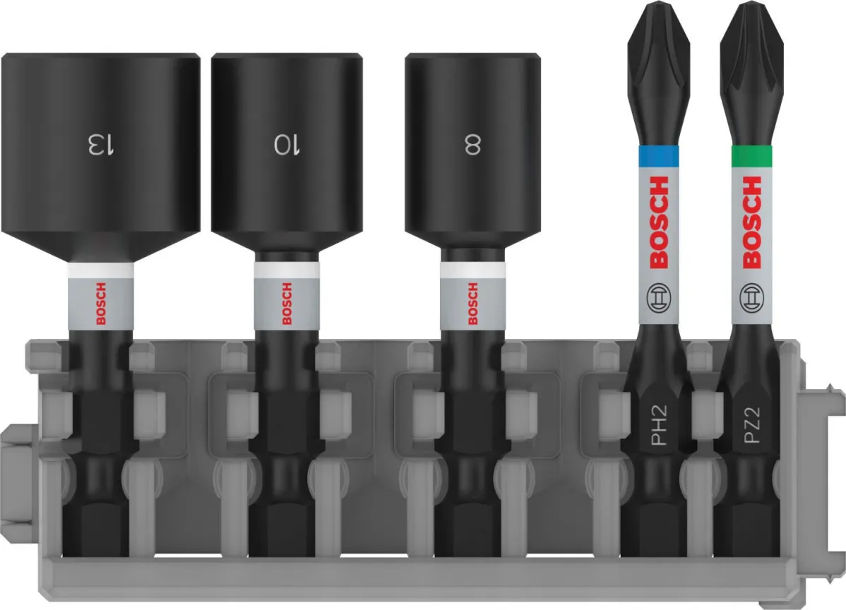 Bosch PRO set Impact ključeva za matice i Pick&Click indexom PH2x50, PZ2x50, NS8x50, NS10x50, NS13x50 mm 5/1 (2608522350)