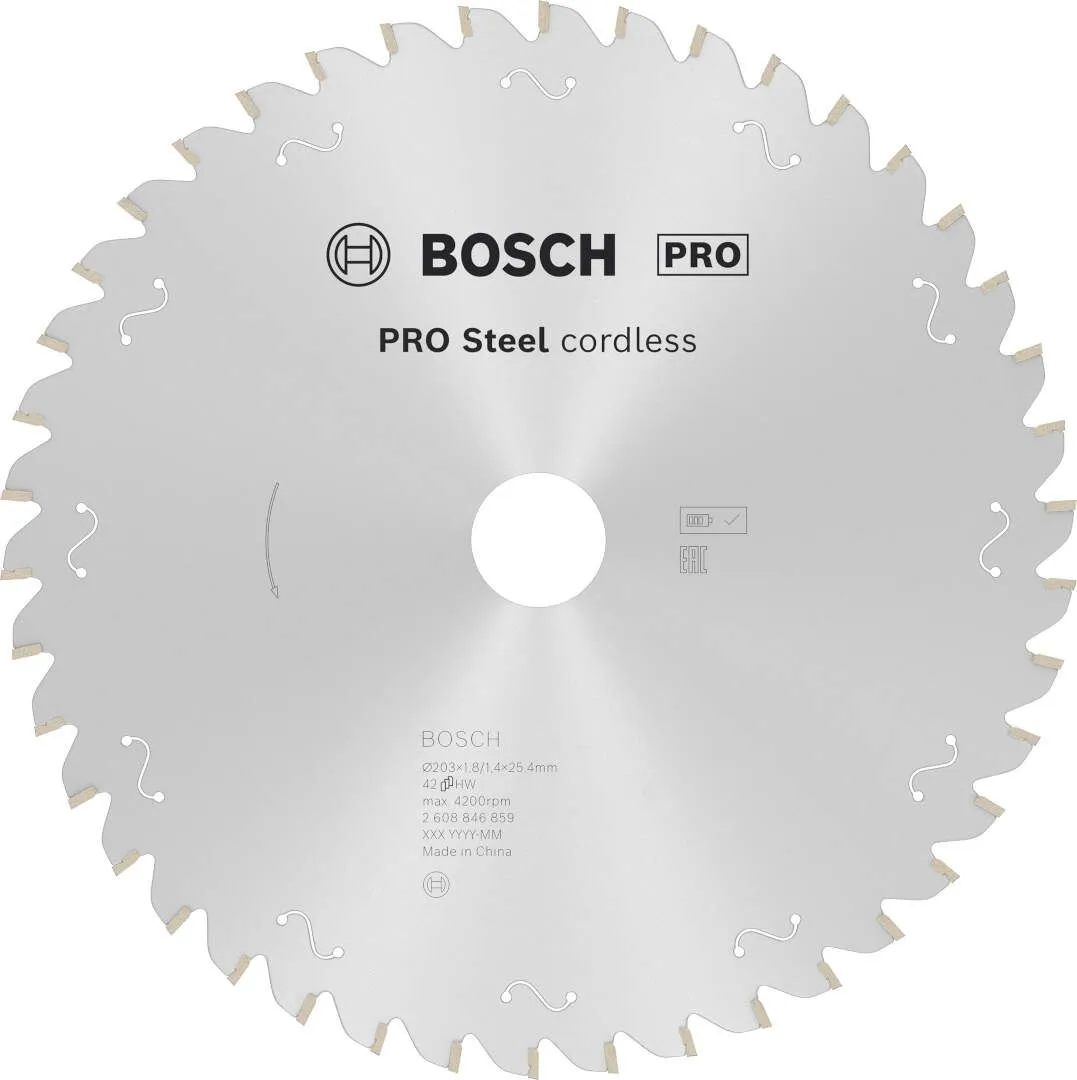Bosch PRO Steel aku list kružne testere 203x18x254 mm (2608846859)