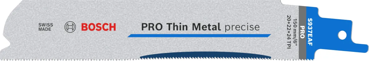 Bosch PRO Thin Metal precise S937EAF list univerzalne testere 1.1x25x150 mm 5/1 (2608658988)