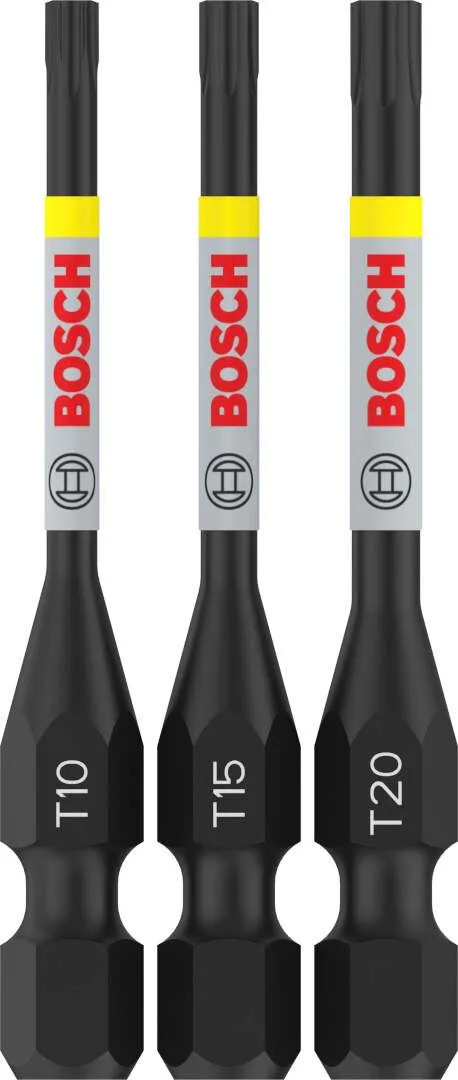 Bosch PRO Torx Impact bitovi T10, T15, T20, 55 mm 3/1 (2608521U54)